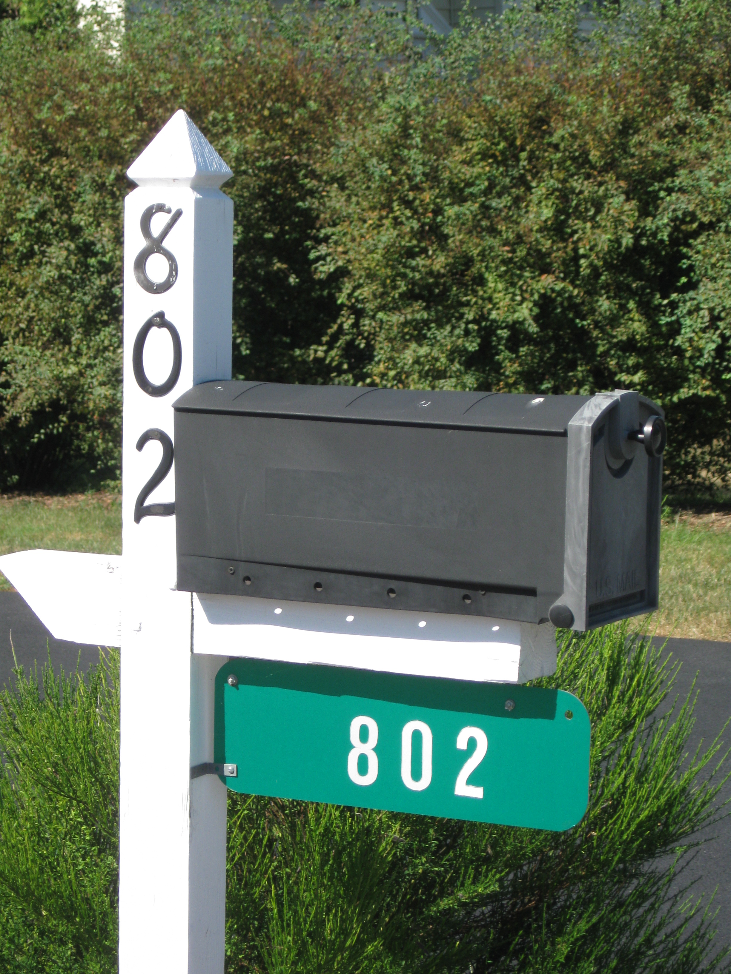 802 Address Sign