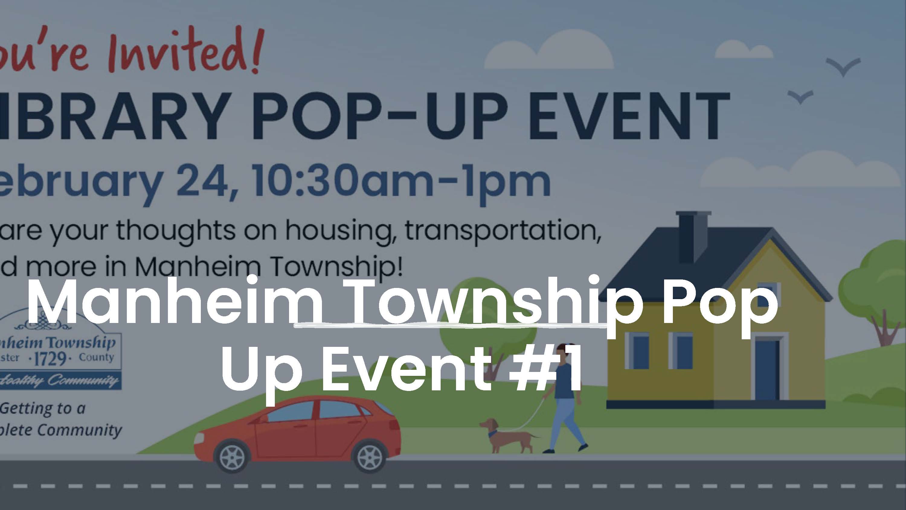 Manheim Township Pop Up 1 Summary Page 1