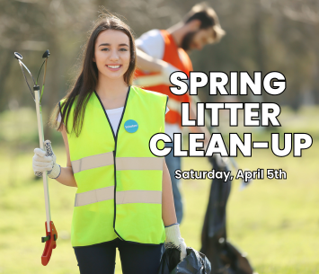 Join our Spring Litter Clean-Up Event on April 5th along Oregon Pike