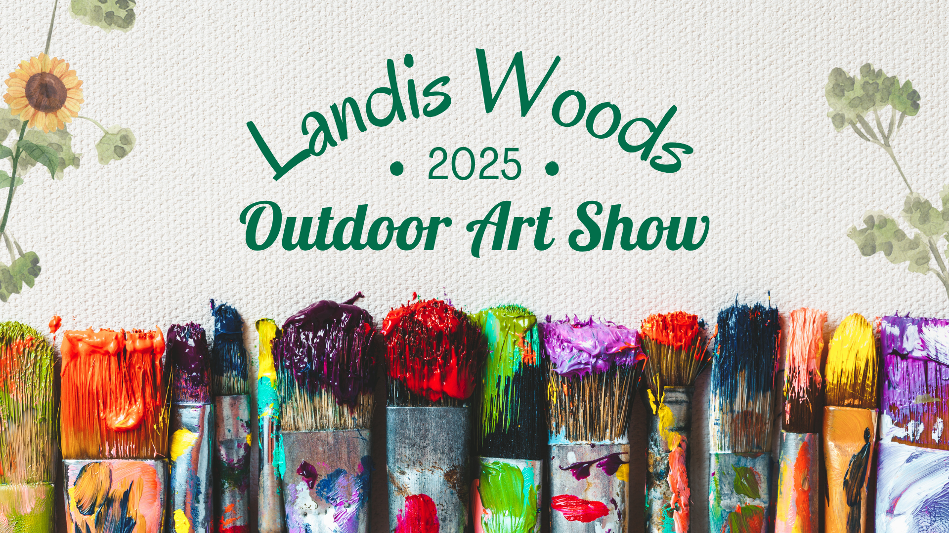 Join us on September 27th for the Landis Woods Outdoor Art Show