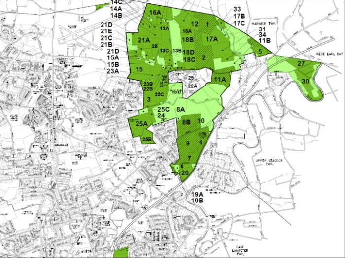 Preserving Farmland Map