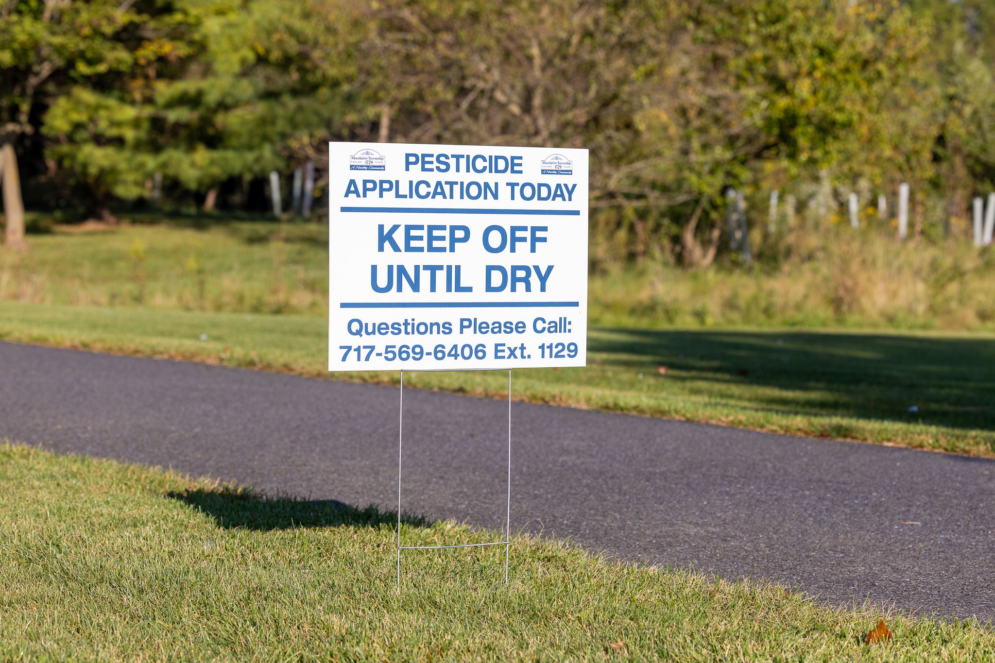 Herbicide Spraying in Manheim Township